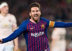 Messi 2 qol vurduğu Elçenin qapıçısından futbolkaları dəyişdirməyi xahiş edib