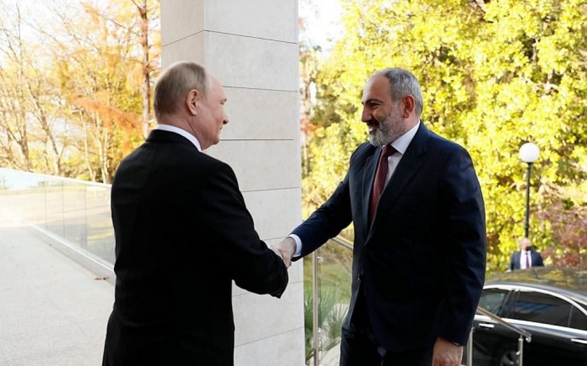 Завершилась встреча Путина и Пашиняна