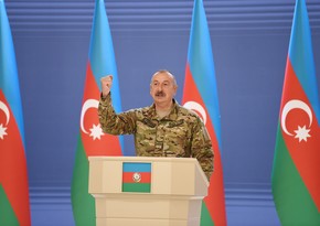 Ильхам Алиев: Мы должны были доказать, что Нагорный Карабах является исконной азербайджанской землей