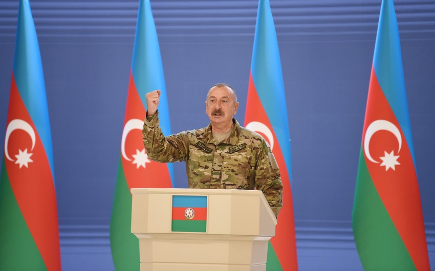 Ильхам Алиев: Мы должны были доказать, что Нагорный Карабах является исконной азербайджанской землей