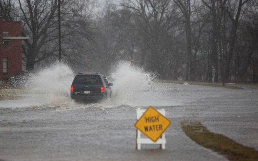 В ряде городов США объявлено чрезвычайное положение из-за наводнения