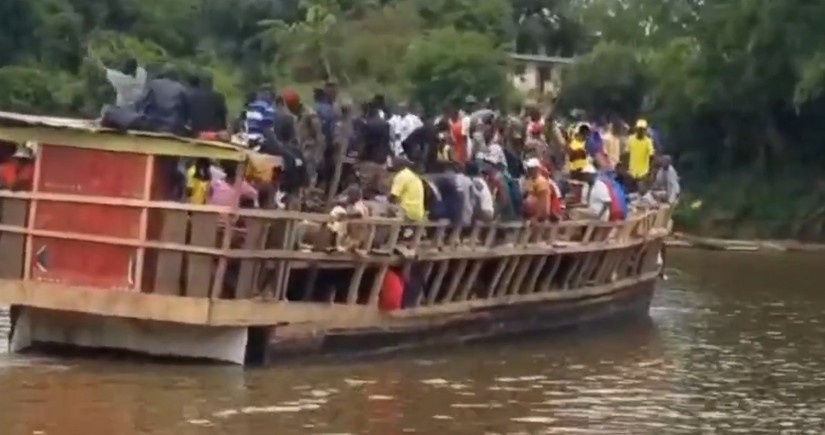 Mərkəzi Afrika Respublikasında gəminin batması nəticəsində azı 60 nəfər ölüb