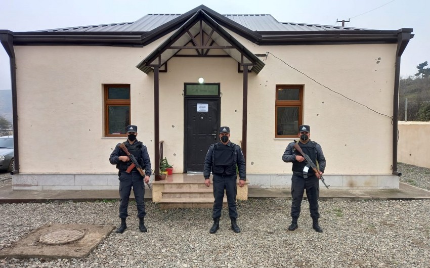Тертерская полиция восстановила службу в Суговушане и Талыше
