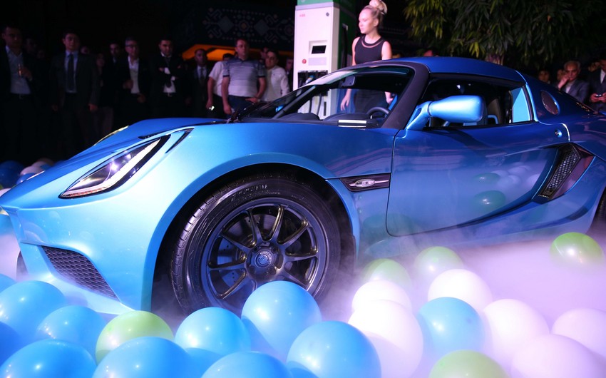 “​Bakı 2015” çərçivəsində “Detroit Electric SP:01” elektrik avtomobilinin Avropa təqdimatı keçirilib