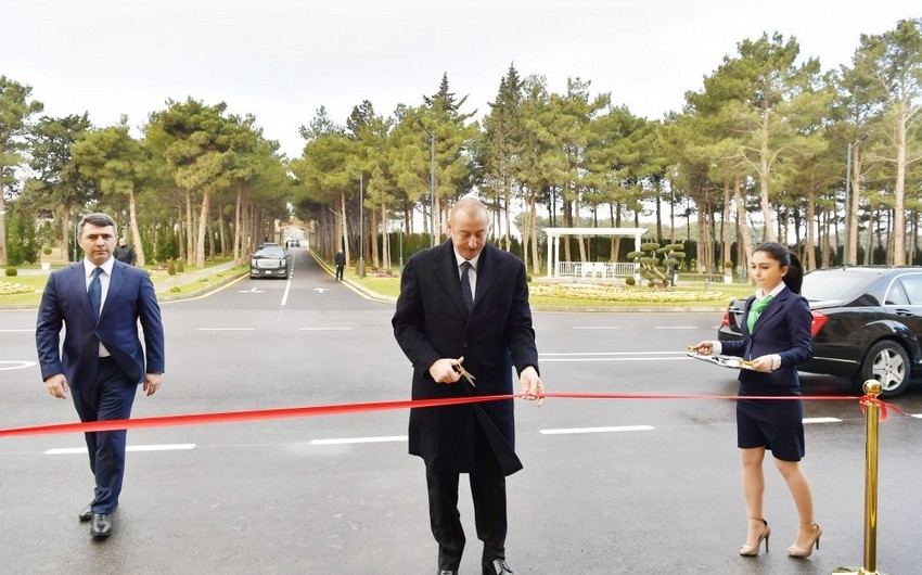 President Ilham Aliyev attends inauguration of Research Institute of Vegetable Growing