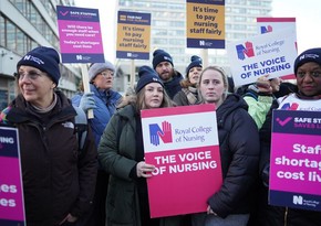 В Великобритании началась двухдневная забастовка медсестер