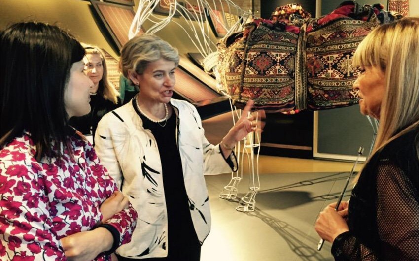 Гендиректор ЮНЕСКО посетила Азербайджанский государственный музей ковра