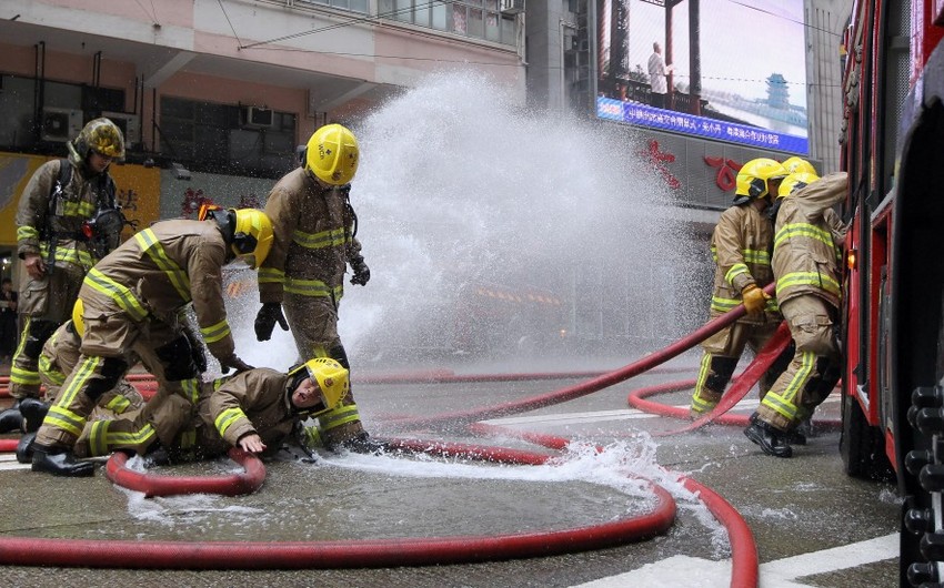 В Гонконге при пожаре пострадали 12 человек