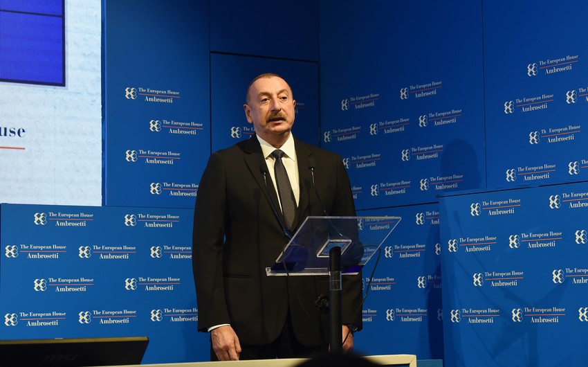 President: Azerbaijani gas will be transported to three Balkan states via Ionic-Adriatic pipeline