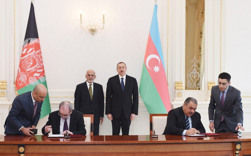 Azerbaijani-Afghan documents were signed