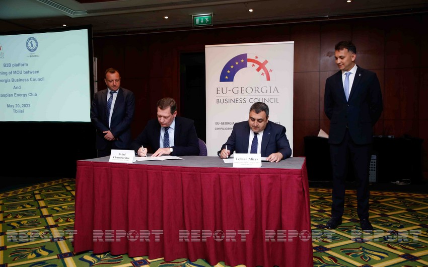 “Caspian Energy Club” Aİ-Gürcüstan Biznes Şurası ilə əməkdaşlıq edəcək