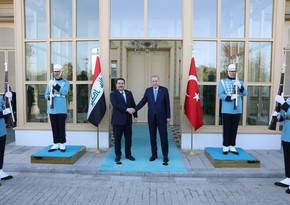 Turkish president receives Iraqi PM in Istanbul