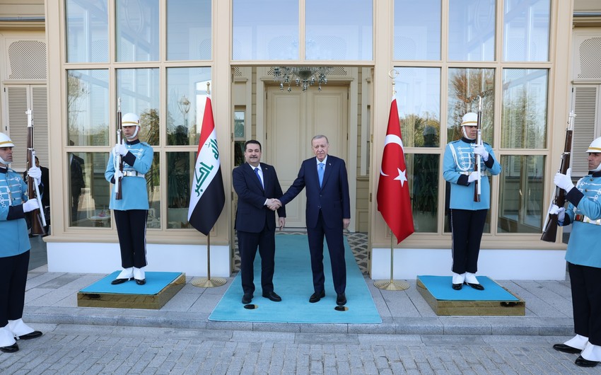 Turkish president receives Iraqi PM in Istanbul