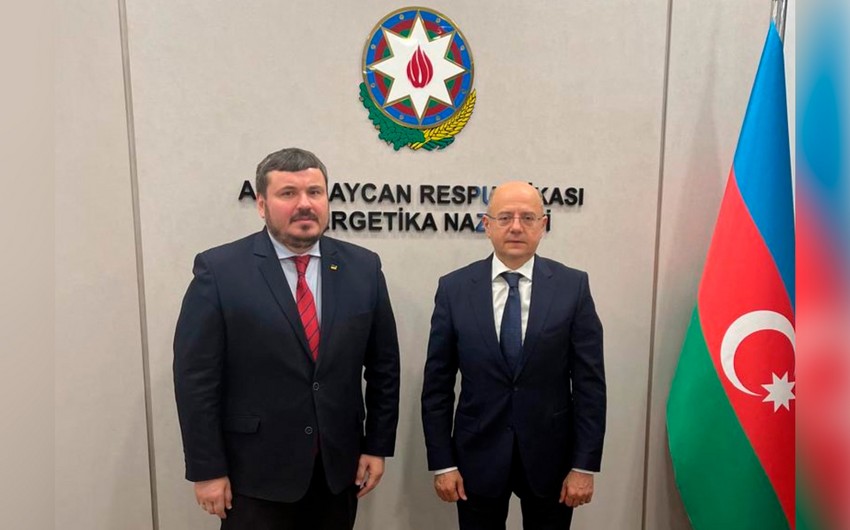 Ukrainian ambassador meets with Azerbaijani minister of energy