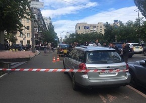 Armed conflict before Azerbaijani restaurant in Kyiv