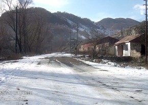 Видеокадры села Зульфугарлы Кельбаджарского района