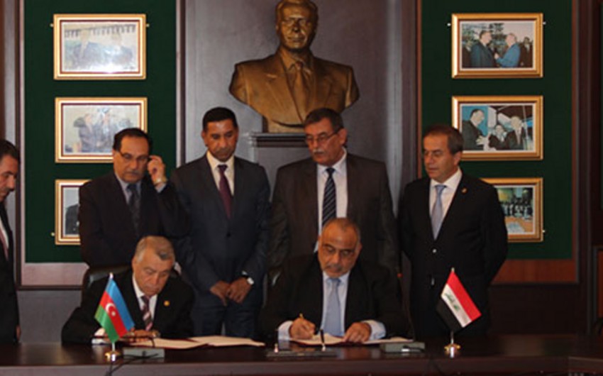 Подписан меморандум о взаимопонимании между Азербайджаном и Ираком в энергетической сфере