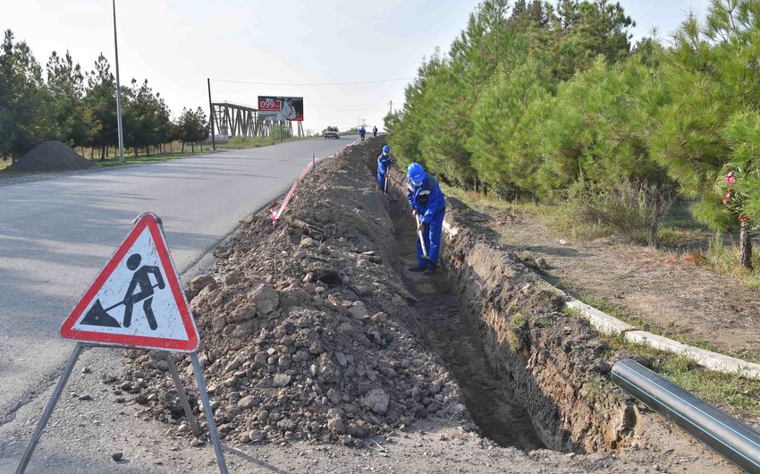 Saatlı rayonunun içməli su təchizatı yaxşılaşdırılır