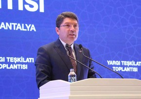 Delegation led by Turkish Justice Minister arrives in Baku