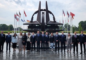Officials of Azerbaijani state authorities study NATO's experience in countering disinformation in Brussels