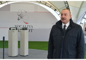 President Ilham Aliyev: 'We could not be at peace with ourselves until Khojaly was liberated'