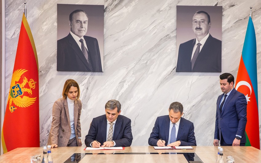 Азербайджан и Черногория подписали соглашение о воздушном сообщении