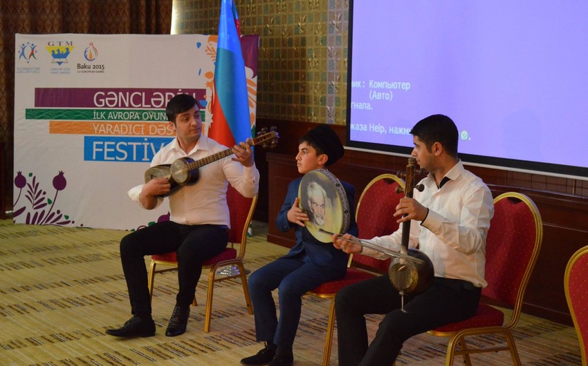 Gəncədə İlk Avropa Oyunlarına yaradıcı dəstək festivalı keçirilib