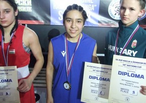 Azerbaijani female boxers grab gold at Nations Cup in Serbia