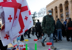 В Тбилиси проходит митинг против повышения цен на топливо