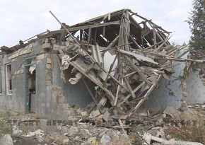 Разрушенный в результате ракетного обстрела дом в Тертере будет сохранен в качестве музея