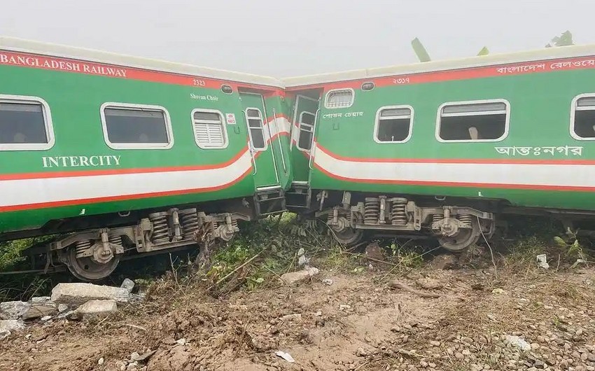 Train derailment leaves 1 dead in Bangladesh