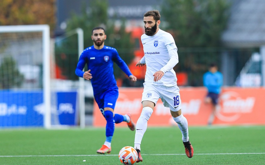 Gürcüstanlı futbolçu Azərbaycan çempionatlarında 100-cü oyununu keçirib