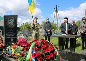 Azerbaijan Embassy in Ukraine commemorates Oleg Babak killed by Armenians in Gubadli