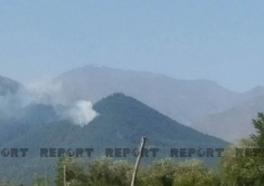 Fire breaks out in Shahdag National Park
