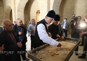 Albanian-Udi Christian religious community begins visit to Khojavend