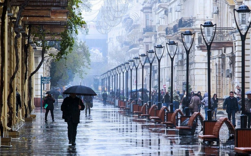 Bakı və Abşeronda yağıntı normadan dəfələrlə çox olub, bəzi rayonlara qar yağıb - FAKTİKİ HAVA