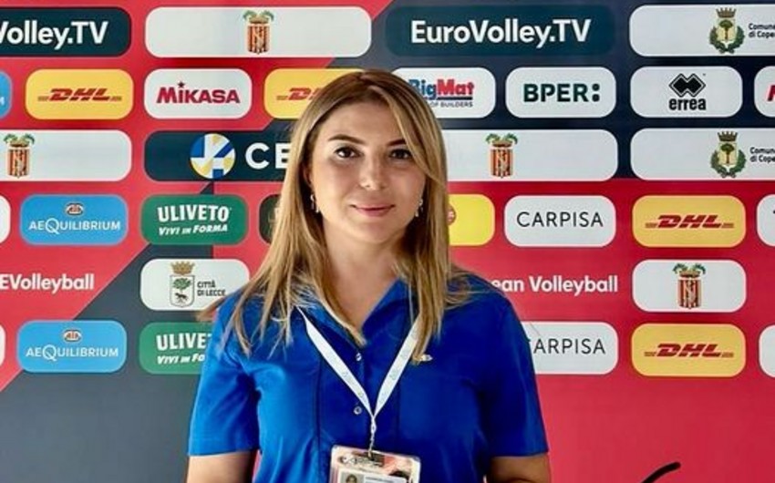 Врач Федерации волейбола Азербайджана назначена на международный турнир