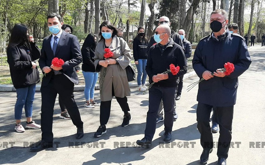 Members of Italian Parliament arrive in Ganja