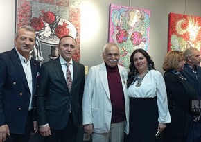 В Анкаре проходит выставка Узоры Новруза работ народного художника Арифа Гусейнова