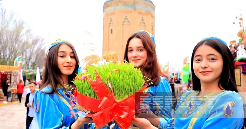 Naxçıvanda “Novruz şəhərciyi”nin ikinci günü - FOTOREPORTAJ
