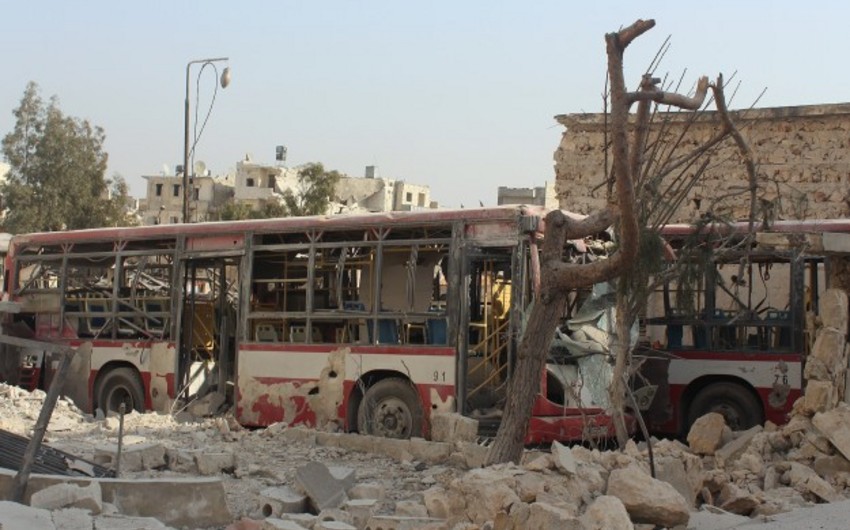 ​18 civilians killed in bus attack in Syria's Damascus