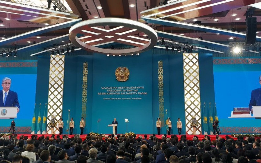 Касым-Жомарт Токаев принес присягу в качестве президента Казахстана