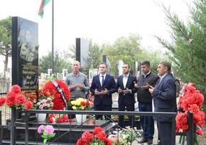 Antiterror tədbirləri zamanı şəhid olan Amil Tanrıverdiyevin anım mərasimi keçirilib 