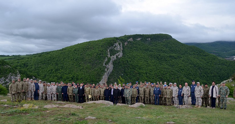 Делегация Национального университета обороны Турции посетила освобожденные территории