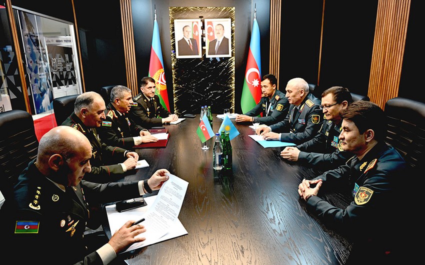 Azerbaijan, Kazakhstan mull military co-op