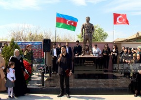 Naxçıvanda şəhidin xatirəsi doğulduğu kənddə əbədiləşdirilib