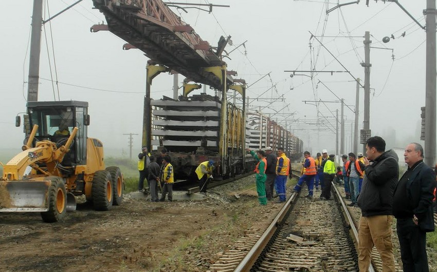 Начат ремонт железной дороги Уджар-Аликенд