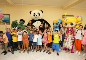 Фонд Гейдара Алиева организовал развлекательные мероприятия для детей