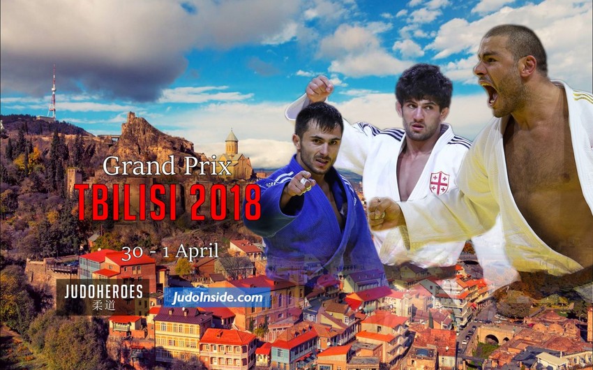 Azerbaijani judokas start competing in Tbilisi Grand Prix