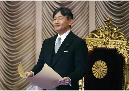 Император Японии поздравил президента Азербайджана